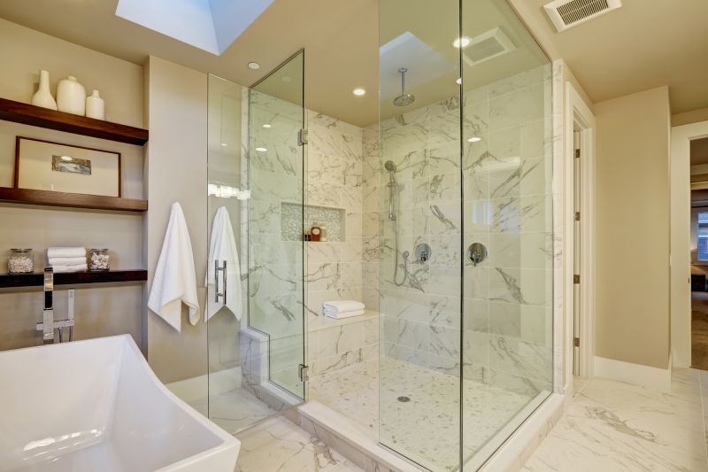 Elegant Shower Areas